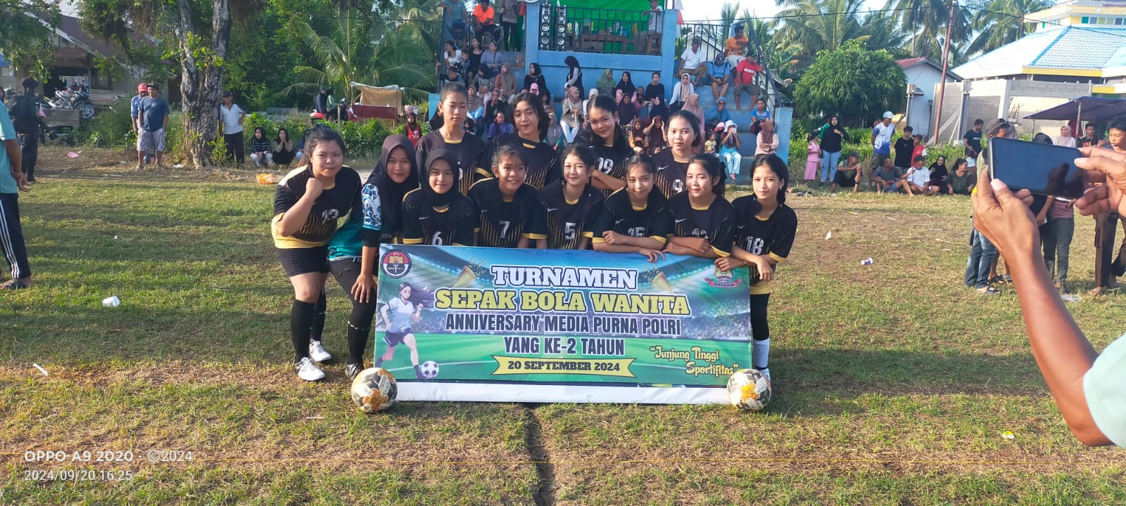Turnamen Sepakbola Dalam Rangka memeriahkan Aniversary Media Purna Polri yang ke – 2 Tahun Resmi Di Buka 