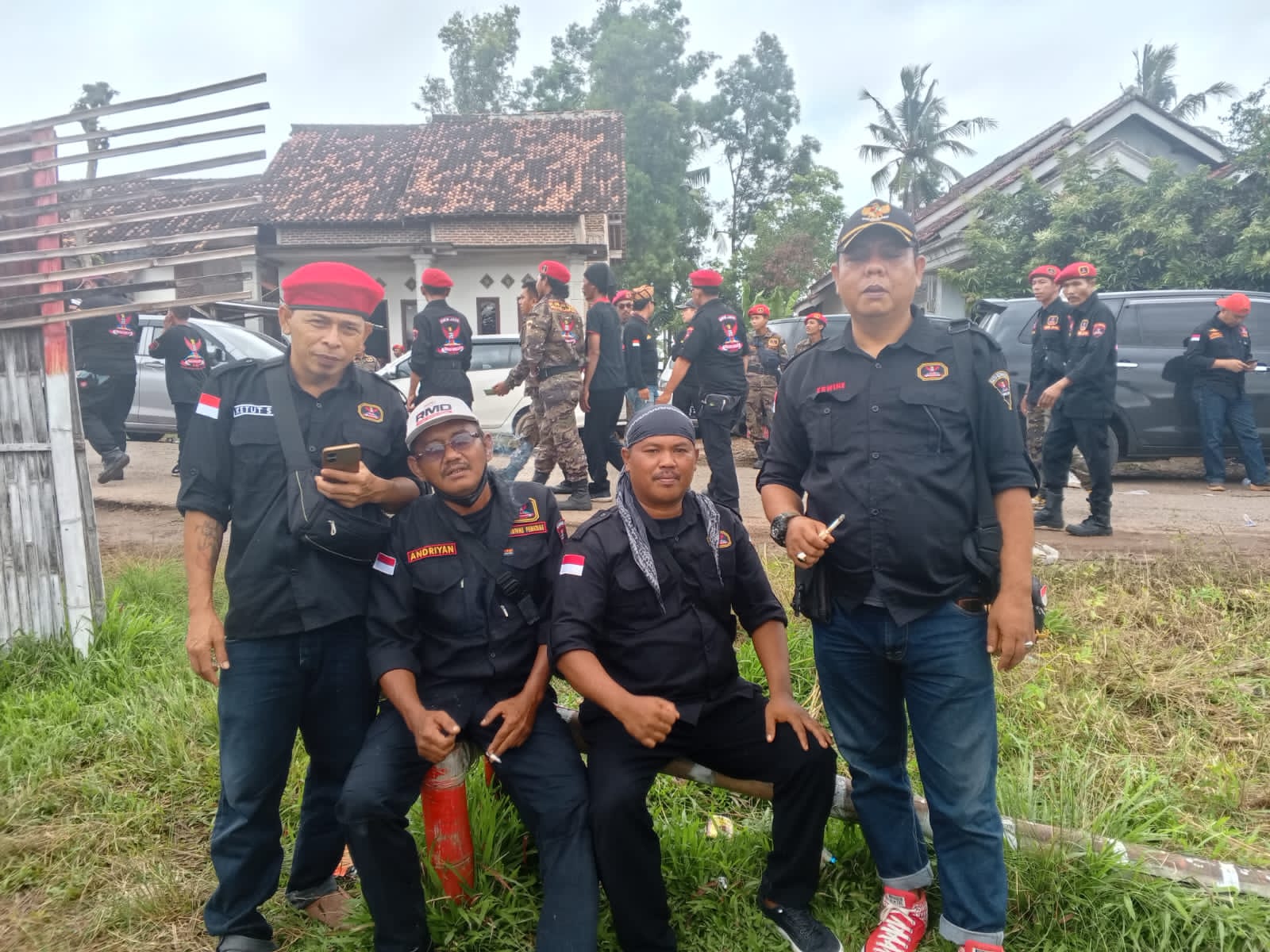 Grib Jaya Mesuji 100 Orang Aksi Damai di PT. AJRI Kabupaten Lampung Tengah